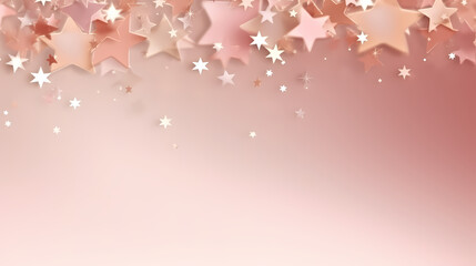 Festive decoration background, template for holidays and celebrations