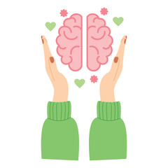 Mental Health Day Vector