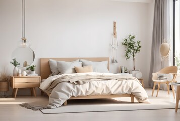 Fototapeta premium luxury bedroom