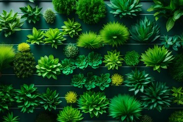 background of plants