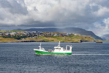 Feroe Islands in the North Atlantic, Europe