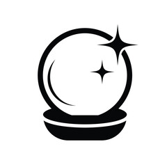 Crystal ball icon