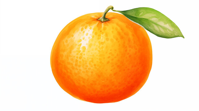 Hand drawn fruit orange illustration picture
