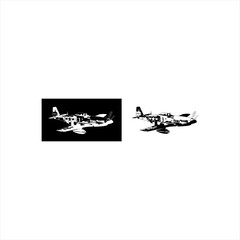 Illustration vector graphic of airplane icon