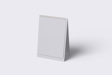 New Vertical realistic paper calendar blank