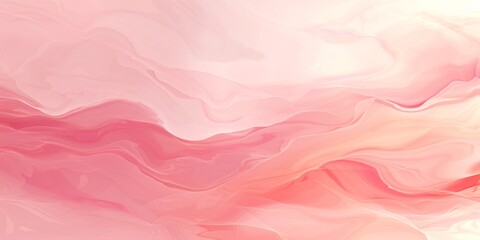 Abstract pastel pink swirls background in soft shades of pink, red, and white