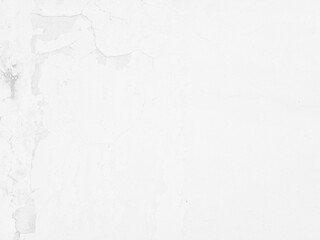 White Peeling Concrete with Space for Text Background.