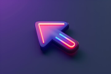 Arrow pointer mouse cursor. 