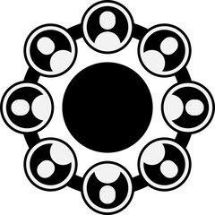 connection People, Business Teamwork