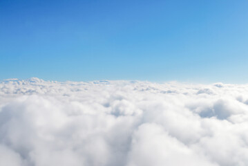 blue sky with clouds