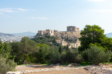 Fototapeta premium Philopappos Hill, Athens, Greece