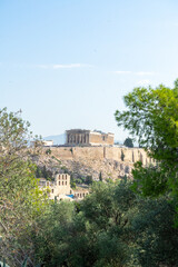 Fototapeta na wymiar Philopappos Hill, Athens, Greece
