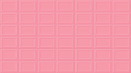 ピンク色の板チョコの背景素材 - バレンタインデー･ルビーチョコレートのイメージ - 16:9