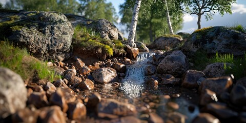 Fototapeta premium a lot of stones