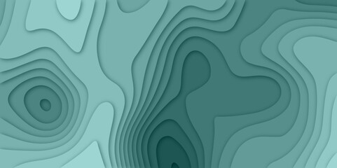 Abstract illustration of a splash. Paper cut background. Abstract realistic paper decoration for design textured with cardboard wavy layers	