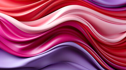 Obraz premium Soft Pink Silk Abstraction