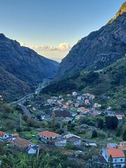Village of Ribeira Brava at Madeira
