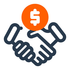 Strategic Acquisition Vector Icon Illustration