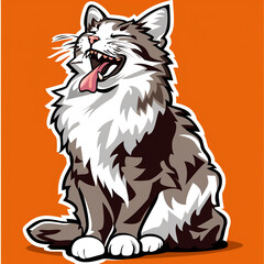 Fototapeta premium cat 