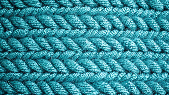 braided texture close up , Rope carpet texture , aqua color, 