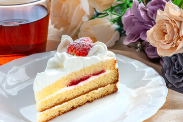イチゴのショートケーキ