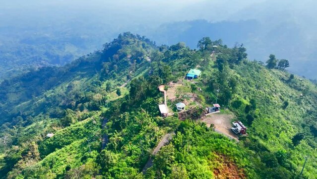 A Cinematic Flight Over the Peaks of Bandarban, Bangladesh