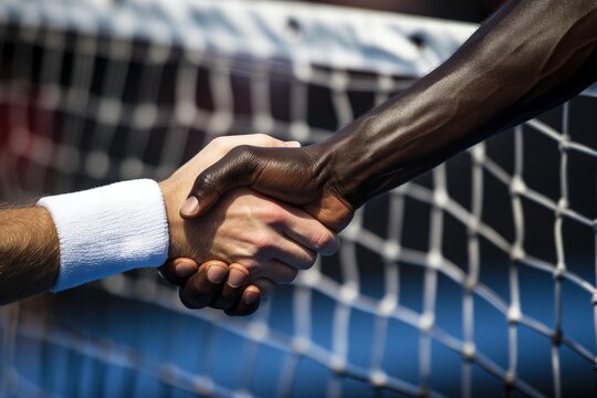 handshake over the net postmatch