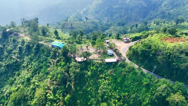  A Stunning Aerial Showcase of Bandarban's Natural Beauty,