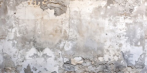 Aged cement wall with a textured surface and a vintage, worn appearance.