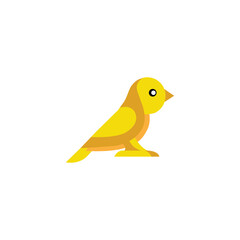 Free vector abstract bird with speech bubble form