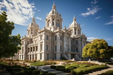 Obraz premium European-style cathedral. UNESCO and World Heritage Site.