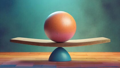 Ball and balance metaphor