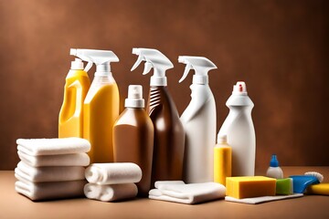 set of laundry products