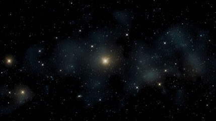 Sparkling starry night sky background