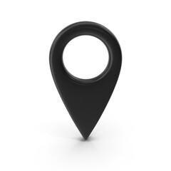 3D PNG Map Pointer, Location Map Icon, Black Texture, Black location pin or navigation, Web location point, pointer, Grey Pointer Icon, Location symbol. GPS, travel, navigation, place position