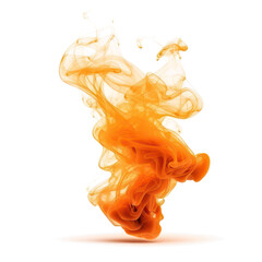 Orange smoke on transparent png.	
luxury orange solid smoke.