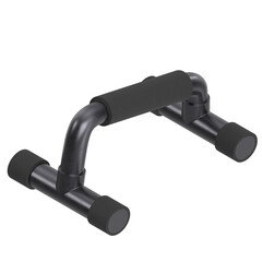 3D rendering illustration of a gym push-up bar