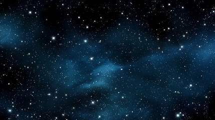 Sparkling starry night sky background