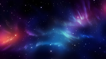 Sparkling starry night sky background