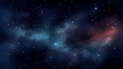 Sparkling starry night sky background