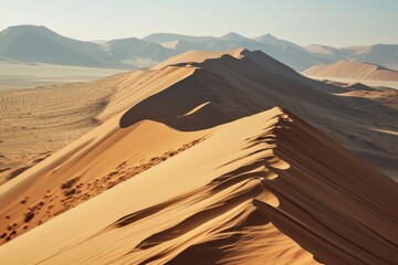Fototapeta na wymiar Namibias Sand Dunes in Sossusvlei, Namib Desert