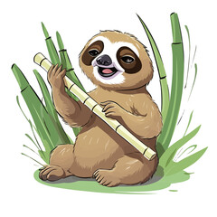 The Flutist Sloth