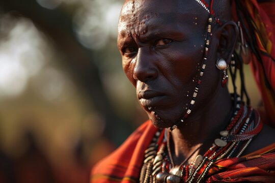 Maasai Tribe in Africa.