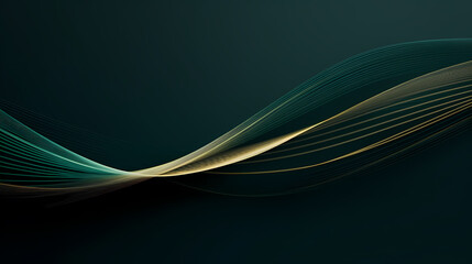 Digital technology blue rhythm wavy lines abstract graphic poster web page ppt background