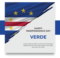 social media post templates with the theme of world countries' independence day