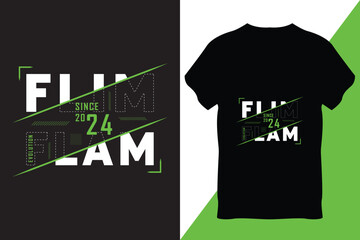 Text Effect T-Shirt Design Vector