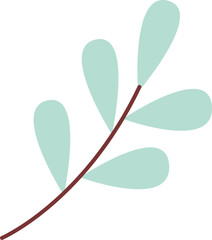 Branch With Leaves