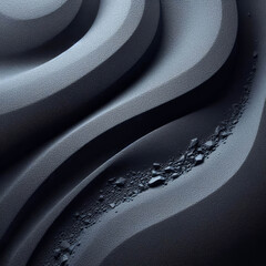 Abstract of the charcoal metallic swirl 06