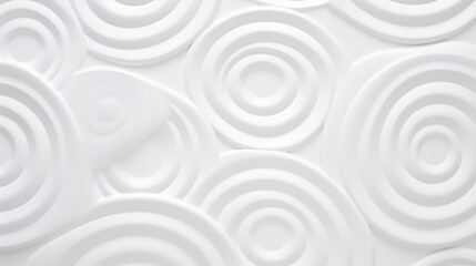 Fototapeta na wymiar White abstract modern transparency circle presentation background. Circles Background, Luxury, Premium, Elegant Style. Futuristic Circular Concept.