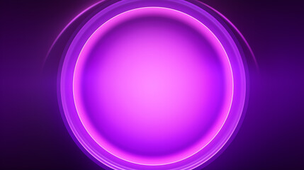 Shiny purple round circle and wave pedestal podium. Futuristic background useful for banners flyers or web.